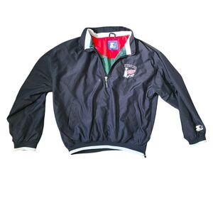 DETROIT RED WINGS STANLEY‎ CUP CHAMPIONS 97, 98 Black Red Hockey Jacket Mens XL